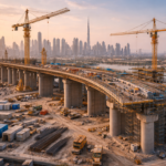 Scaffolding services for industrial projects including factories and infrastructure in UAE