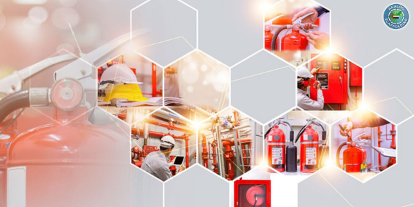 Fire safety measures and equipment used in construction and industrial sites in UAE